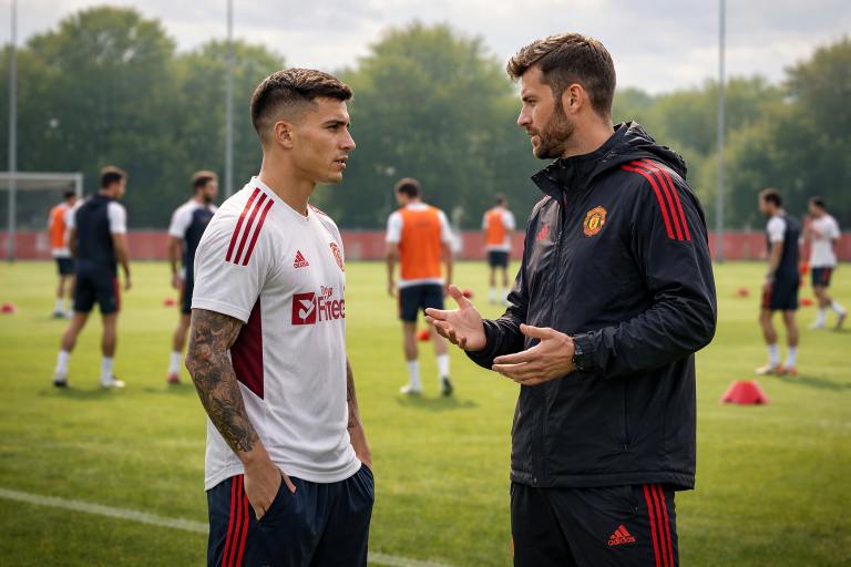 carrick-pastikan-persoalan-lisandro-martinez-di-mu-tuntas
