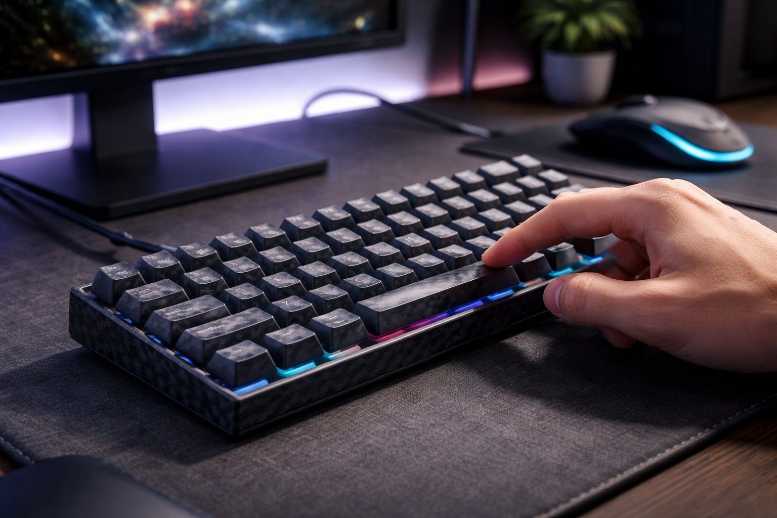 keychron-carbon-60-he-8k-keyboard-serat-karbon