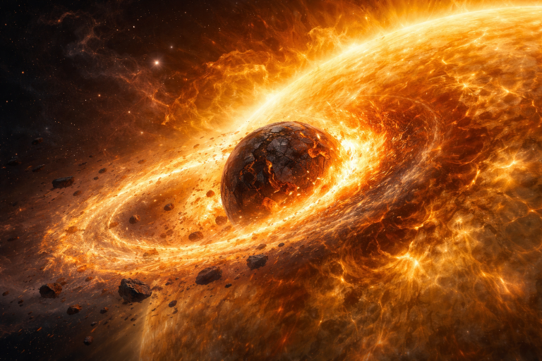 matahari-diduga-pernah-menelan-planet-super-bumi